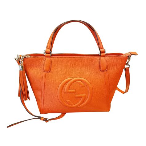 gucci orange handbag|genuine gucci handbags.